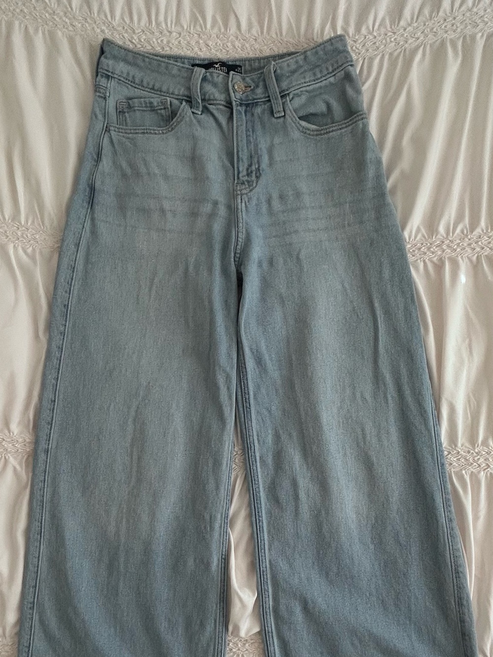Hollister Light Blue Straight Leg Women’s Jeans